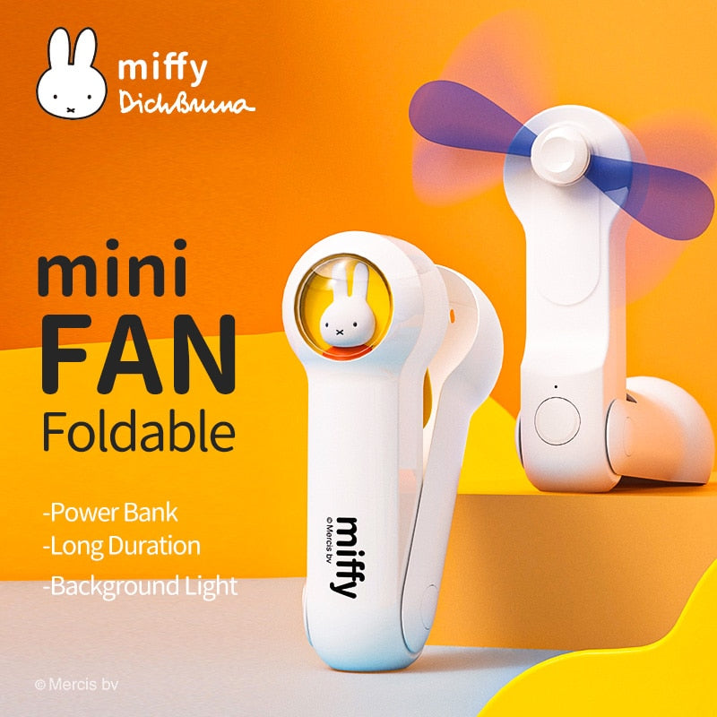 "Miffy" Personal Handheld Fan